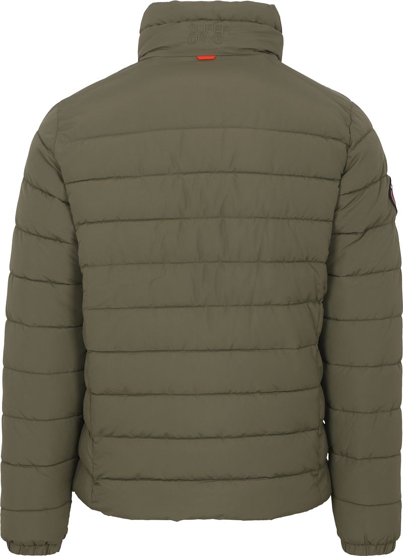 Superdry Fuji Pufferjas Olijfgroen