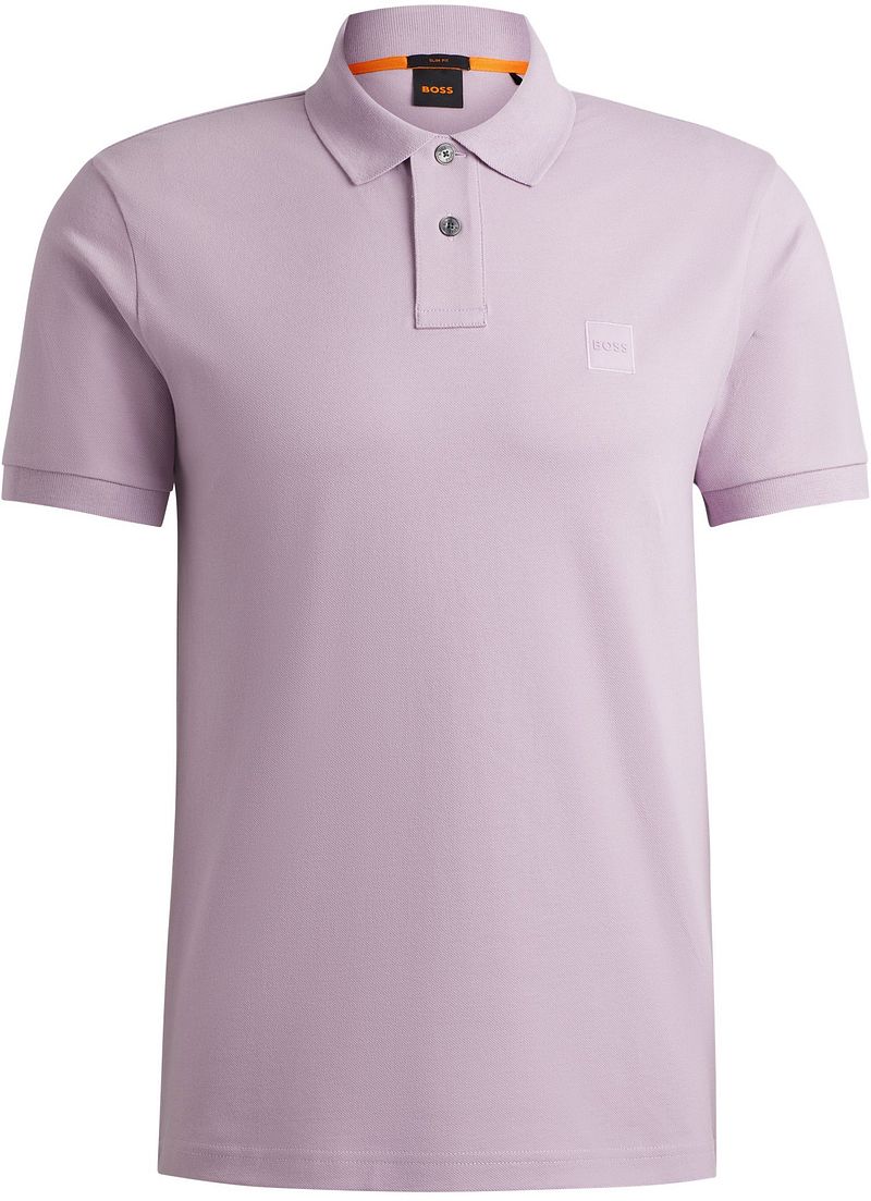 Boss Orange Stijlvolle Polo Passenger Paars Heren Purple Heren