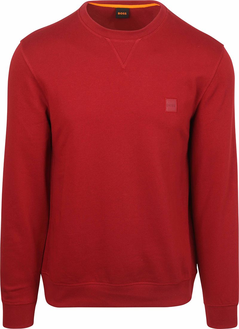 BOSS Sweater Westart Rot - Größe XL günstig online kaufen