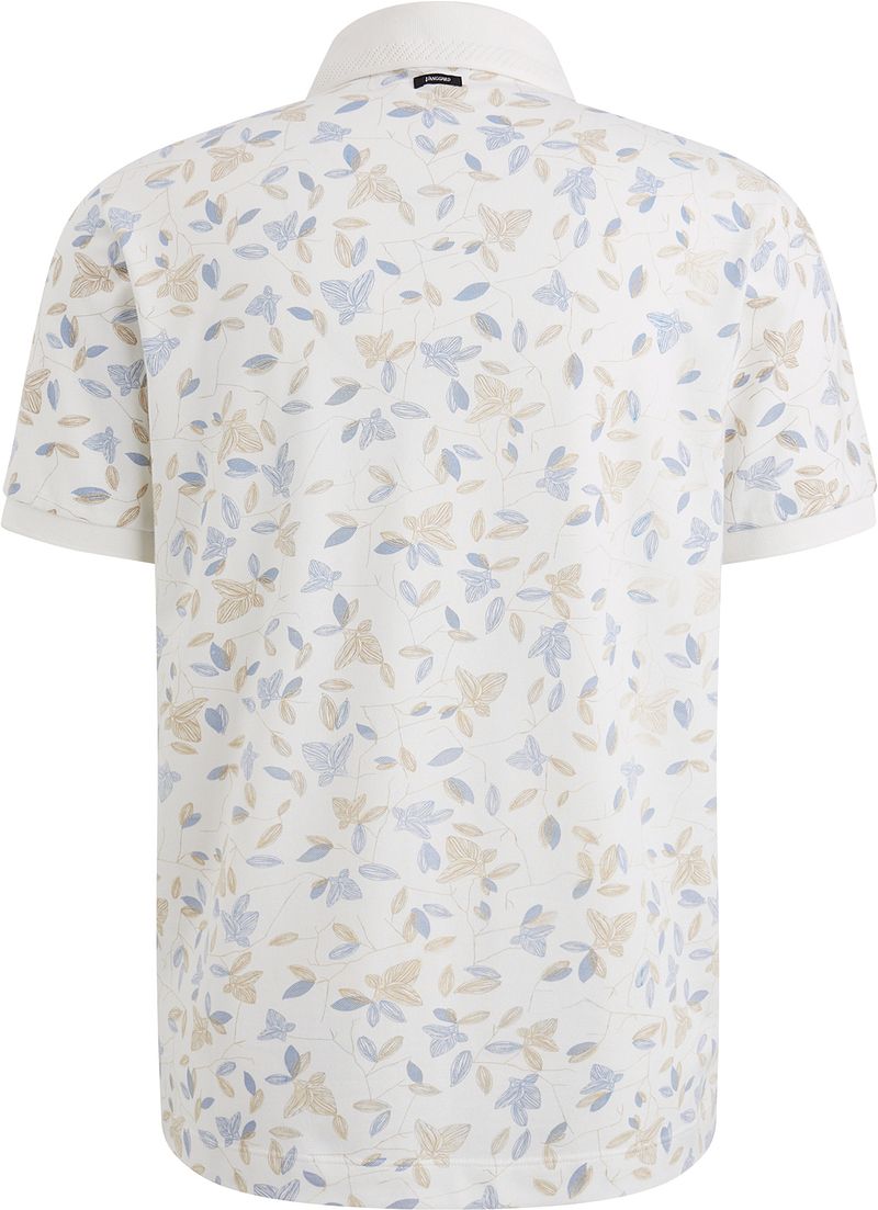 Vanguard Poloshirt Piqué Print Wit