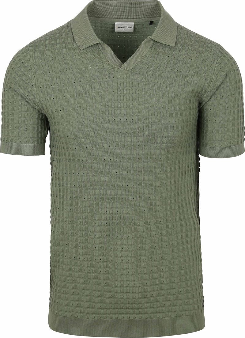 No Excess Poloshirt Groen