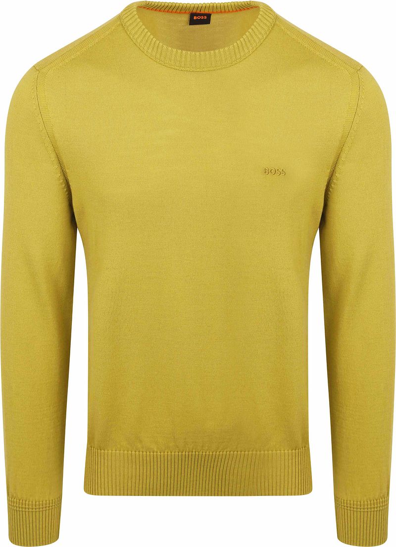 Boss Pullover Avac Wol Groen
