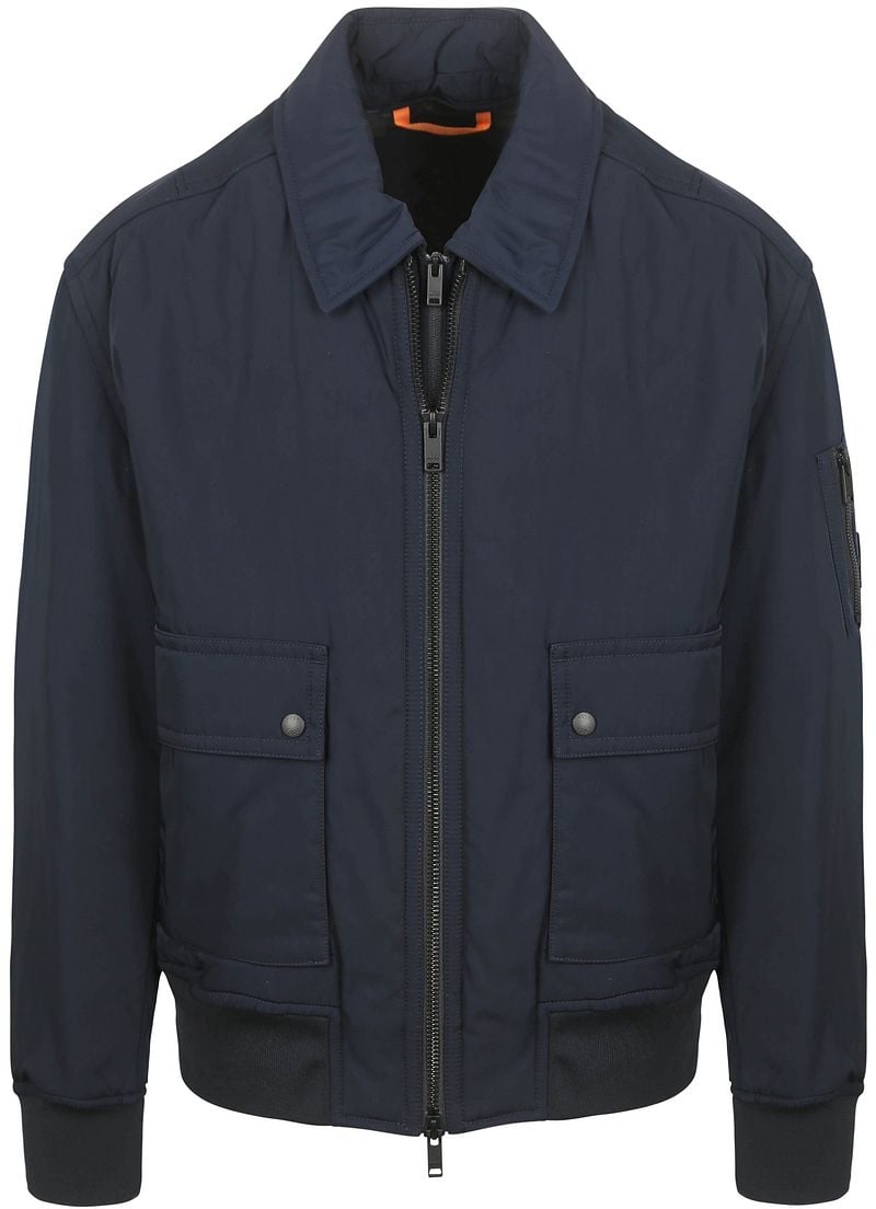 BOSS Oking Jacke Navy - Größe 54 günstig online kaufen