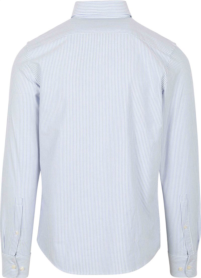 Steppin' Out Hemd Oxford Streifen Hellblau - Größe S günstig online kaufen