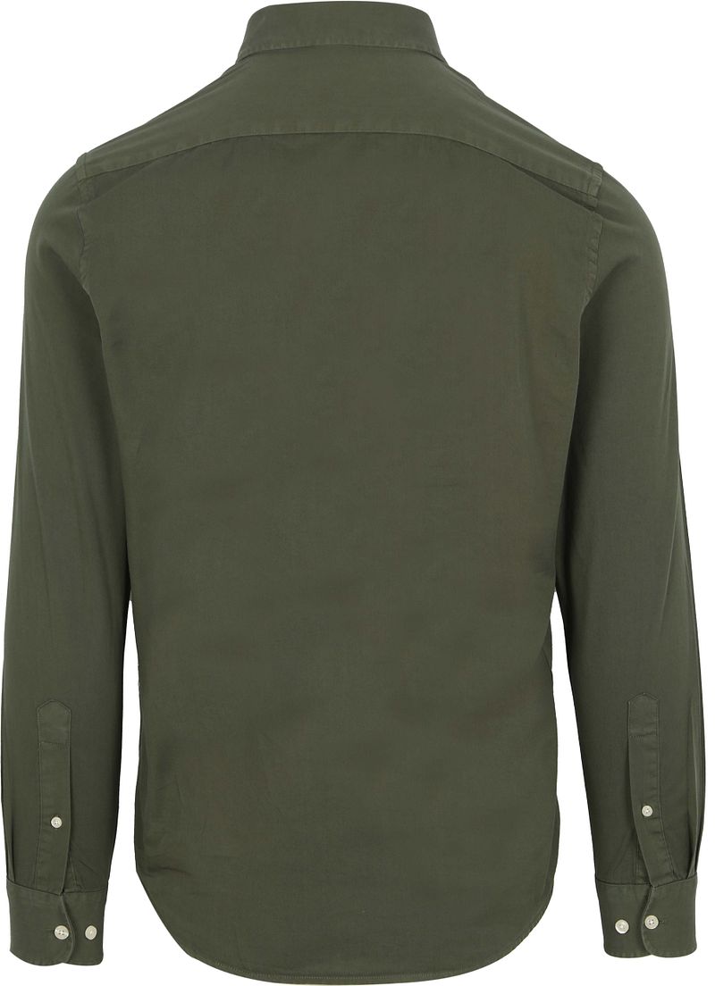King Essentials The Tommy Hemd Olivgrün - Größe M günstig online kaufen