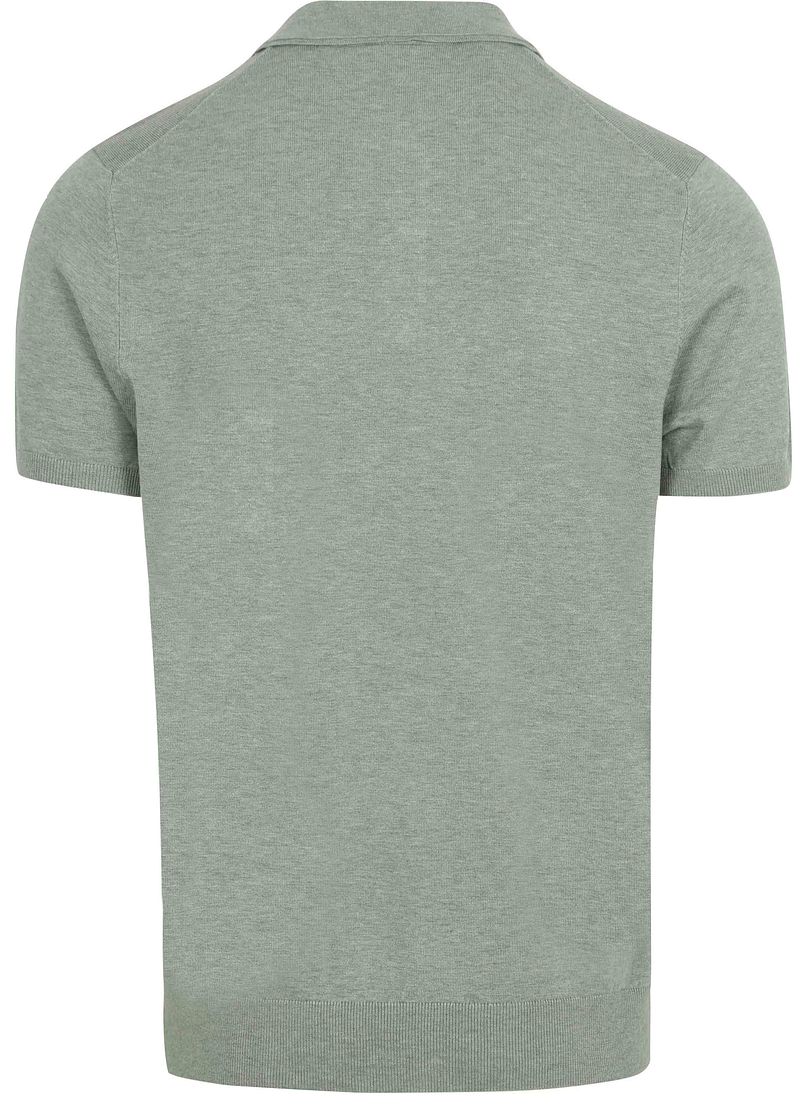 Profuomo Poloshirt Luxury Knitted Groen
