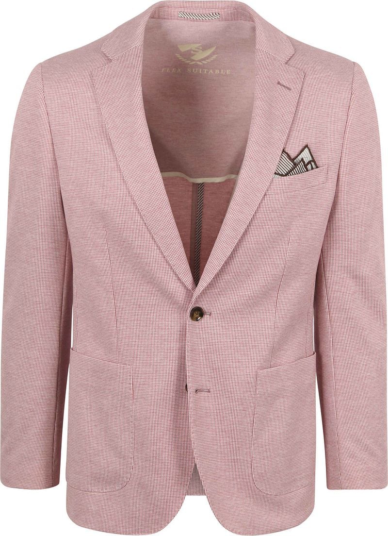 Suitable Blazer Face Druck Rot - Größe 48 günstig online kaufen