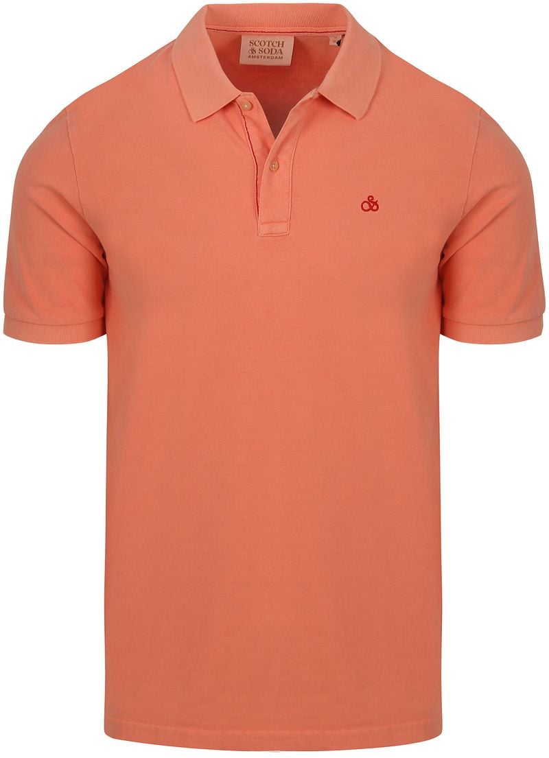 Poloshirt Scotch and Soda Piqué Rosa - Größe XL günstig online kaufen