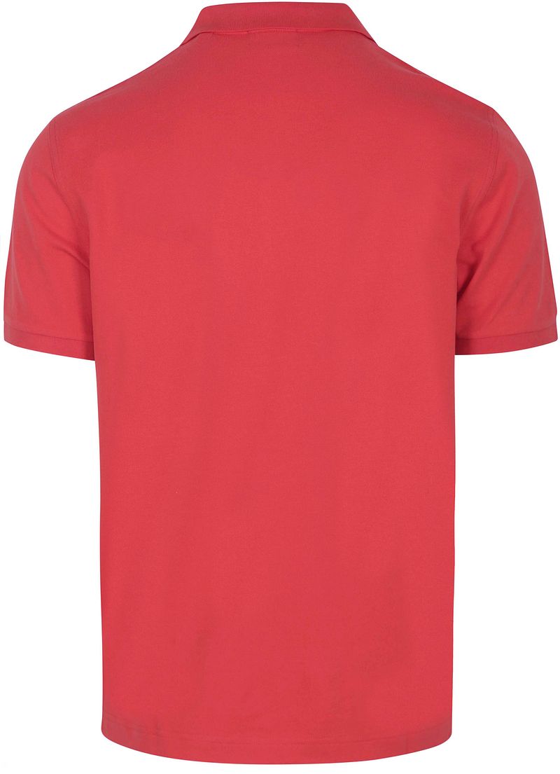 Gant Shield Regular Piqué Poloshirt Rood