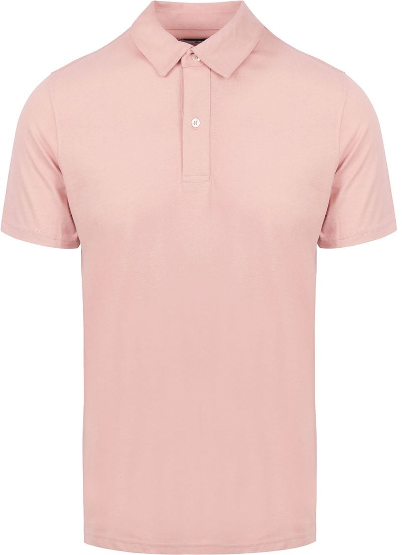 KING Essentials The James Poloshirt Roze