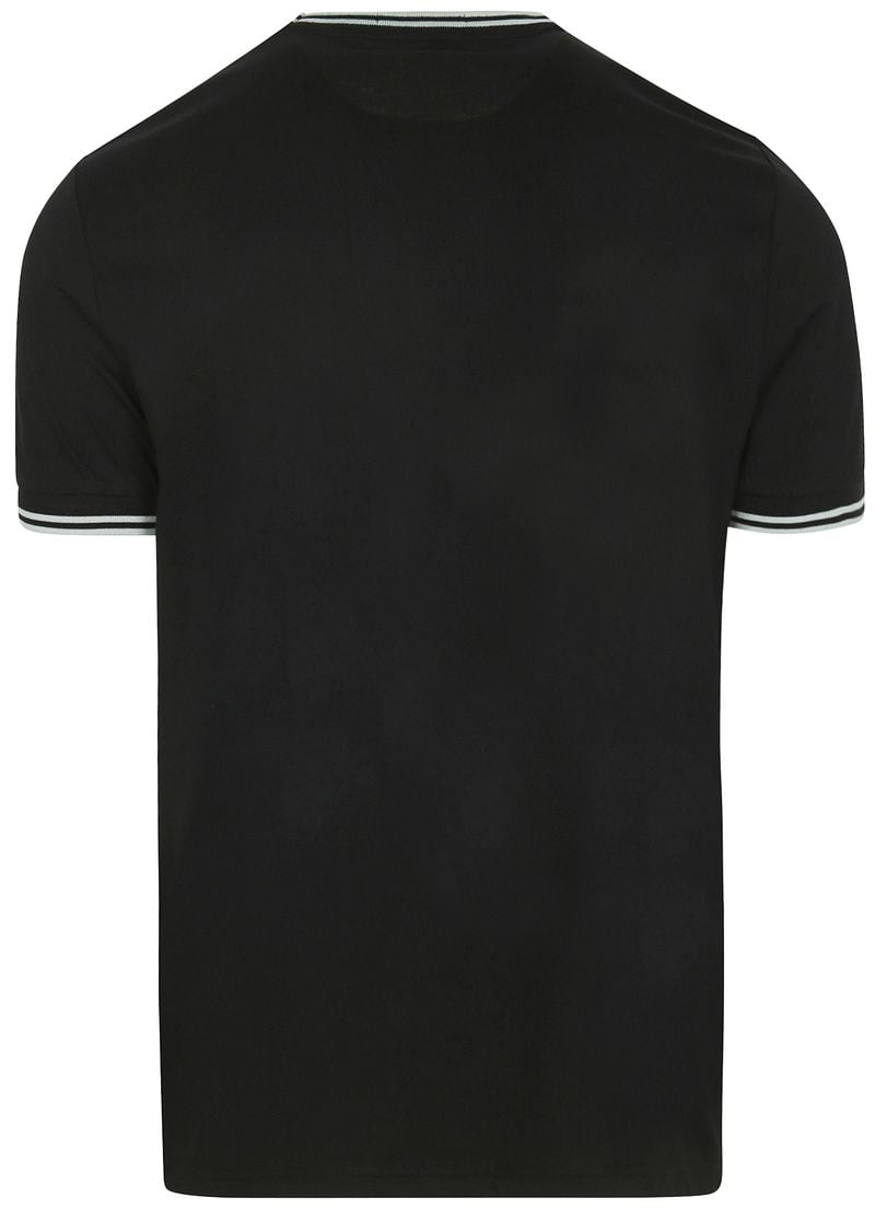 Fred Perry M1588 Twin Tipped T Shirt Schwarz - Größe XL günstig online kaufen