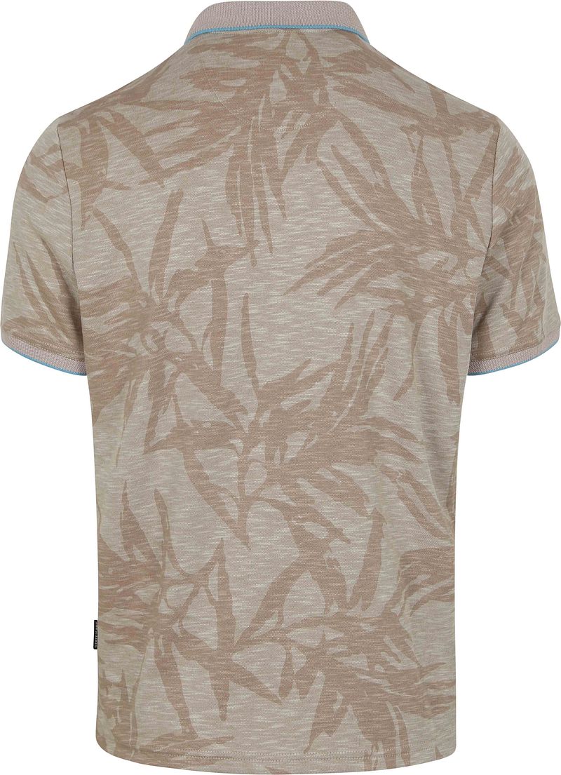 State of Art Poloshirt Faded Leaf Beige