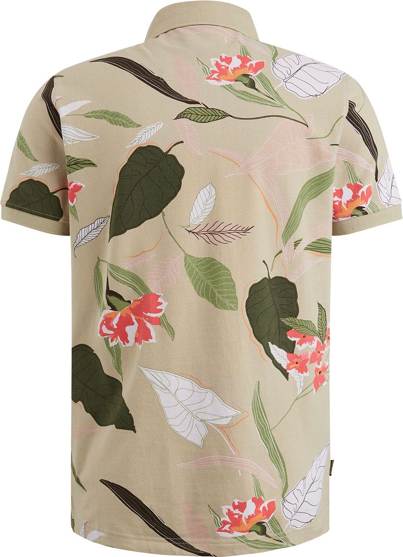 PME Legend Polo Print Beige