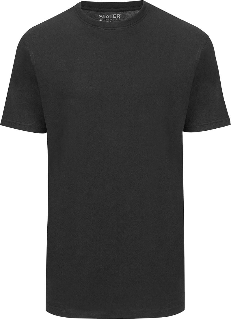 Slater 2er-Pack American T-shirt Schwarz - Größe S günstig online kaufen