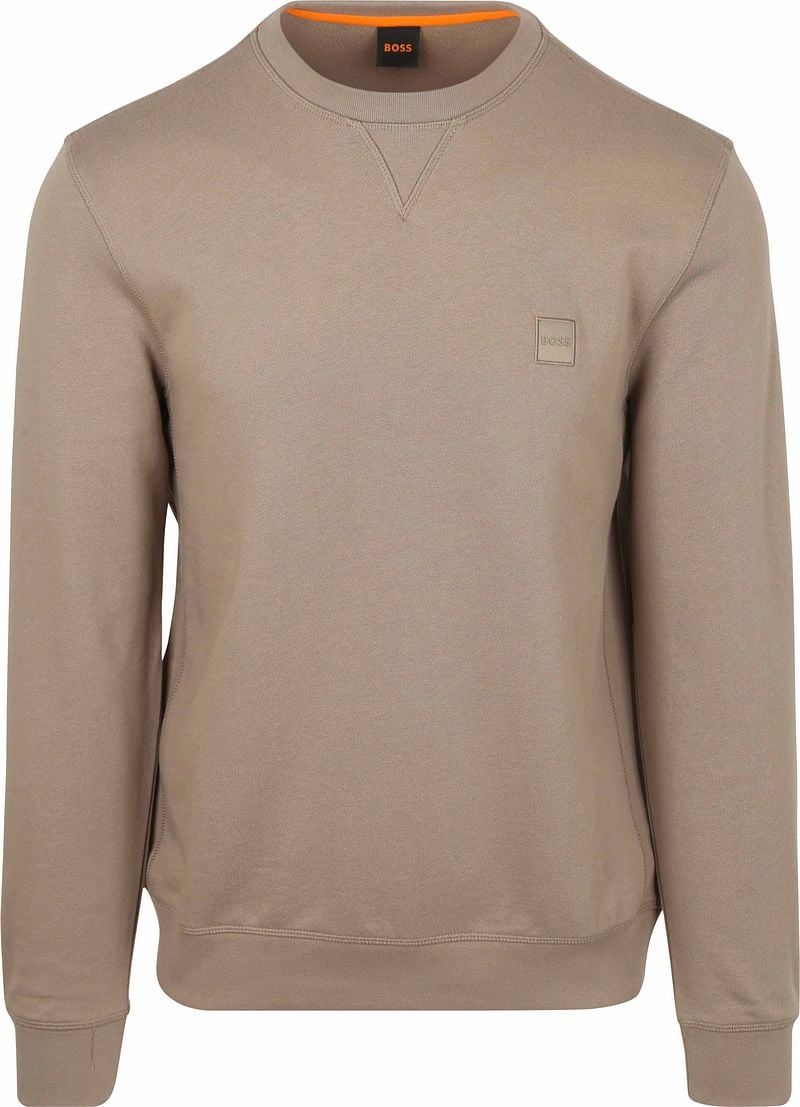 BOSS Sweater Westart Taupe - Größe L günstig online kaufen
