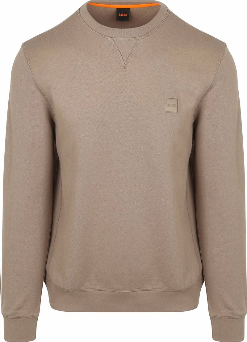 BOSS Sweater Westart Taupe - Größe L günstig online kaufen
