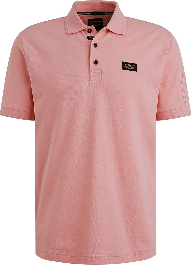 PME LEGEND Heren Polo's & T-shirts Trackway Polo Roze