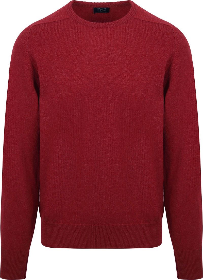 William Lockie Pullover Lamswol O Poppy Mellange