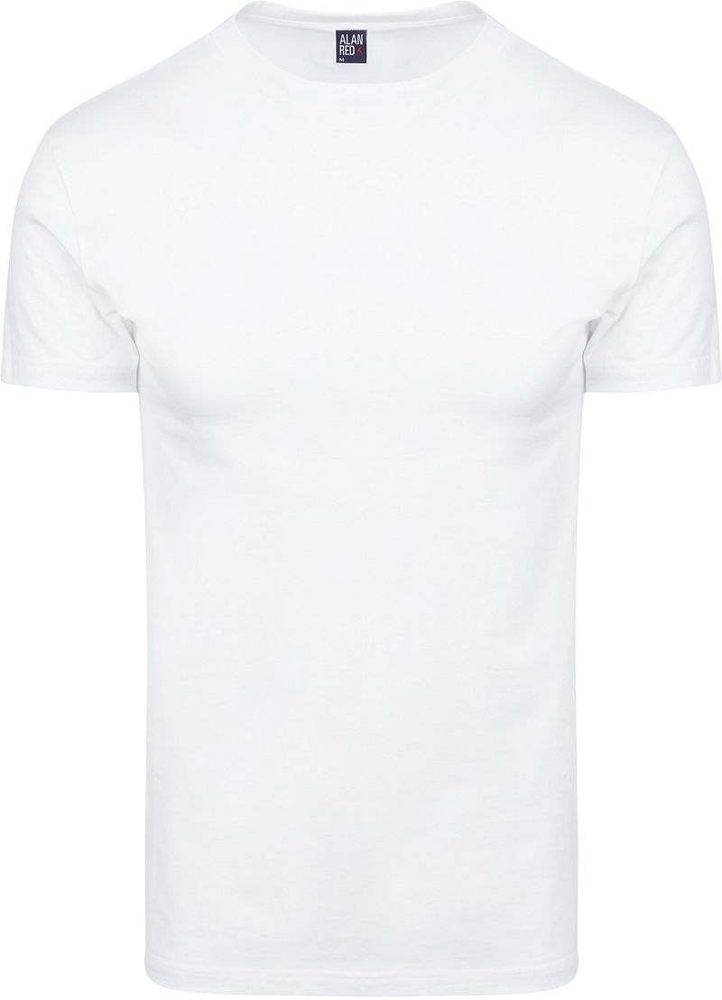 Alan Red Oakville T-shirt Wit (3Pack)