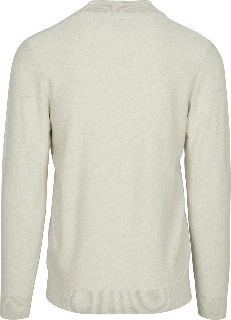 No Excess Half Zip Trui Kit Melange