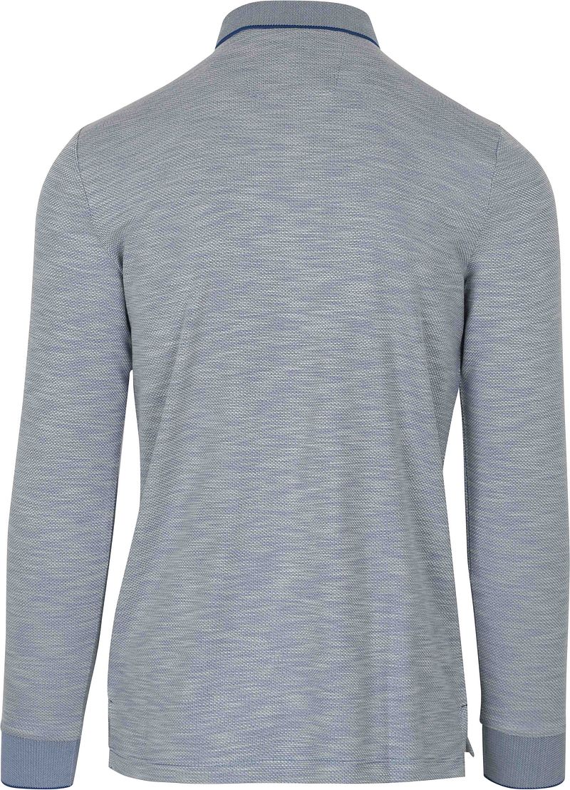 new zealand auckland NZA Longsleeve Polo Kade Blauw