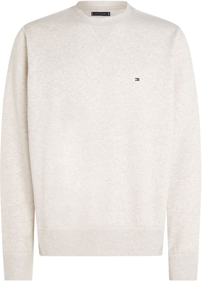 TOMMY HILFIGER Heren Truien & Vesten Essential Fleece Crewneck Beige