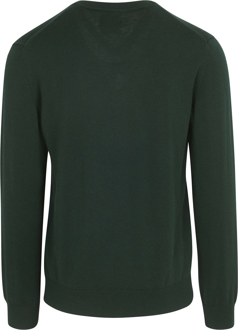 Gant Pullover V-Neck Dunkelgrün - Größe L günstig online kaufen