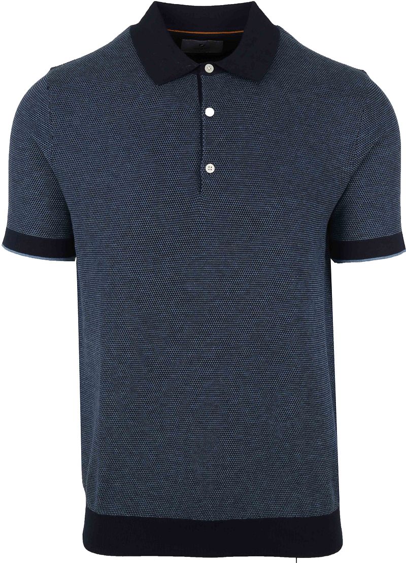 Suitable Polo Bleu Foncé Bleu foncé taille M