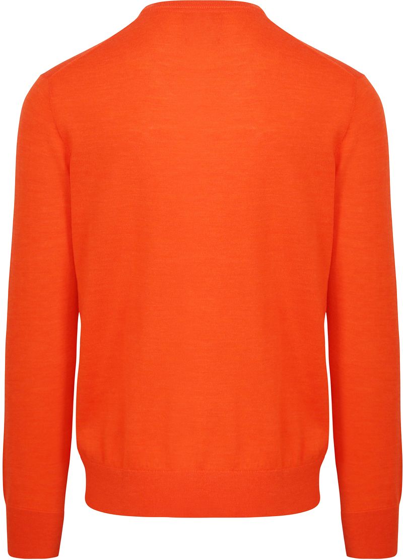 KING Essentials The John Pullover Merino Oranje