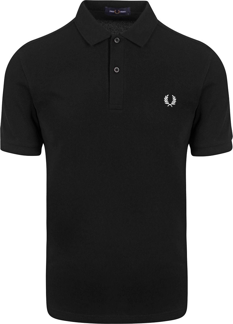 Fred Perry Polo Plain Schwarz - Größe S günstig online kaufen