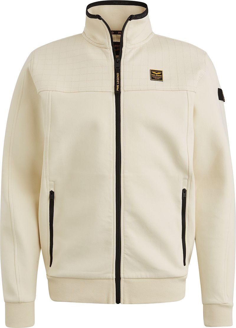 PME Legend Sweatjack met labelbadges model 'spacer look'