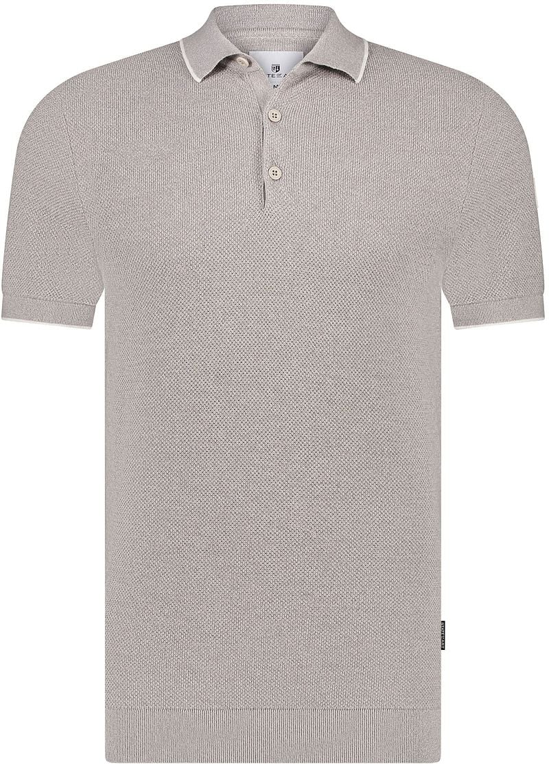 State Of Art T-shirt Pique Polo Lichtbruin