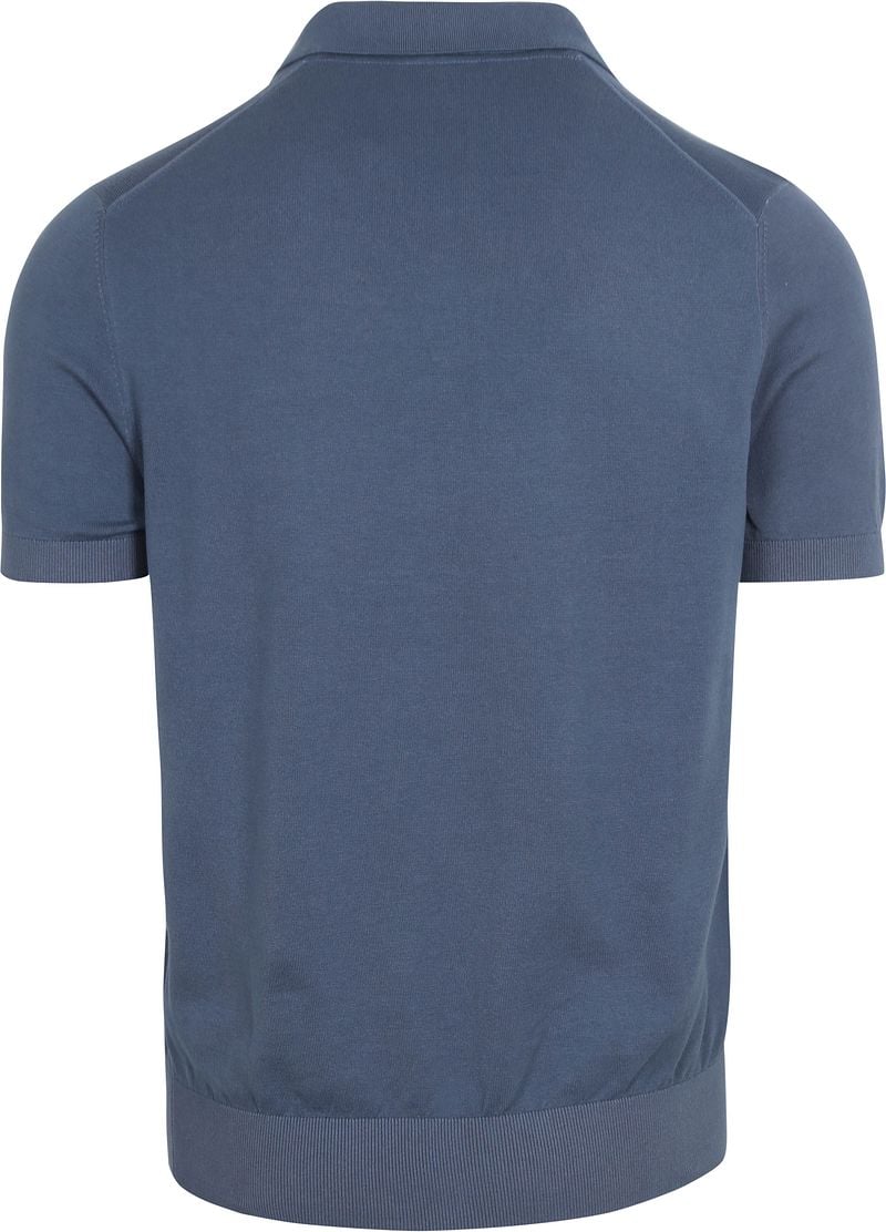 Suitable Polo Riva Compact Denim Blauw