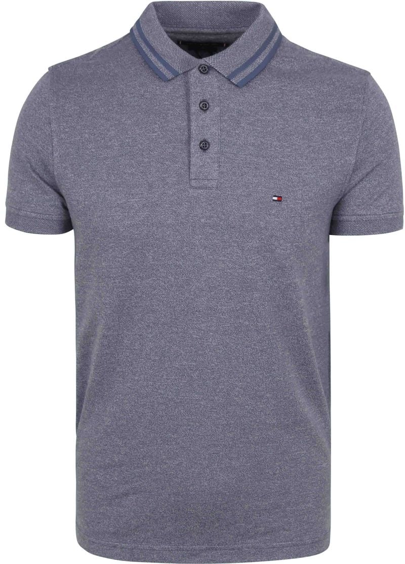 Tommy Hilfiger Donkerblauw Slim Fit Polo Shirt Blue Heren