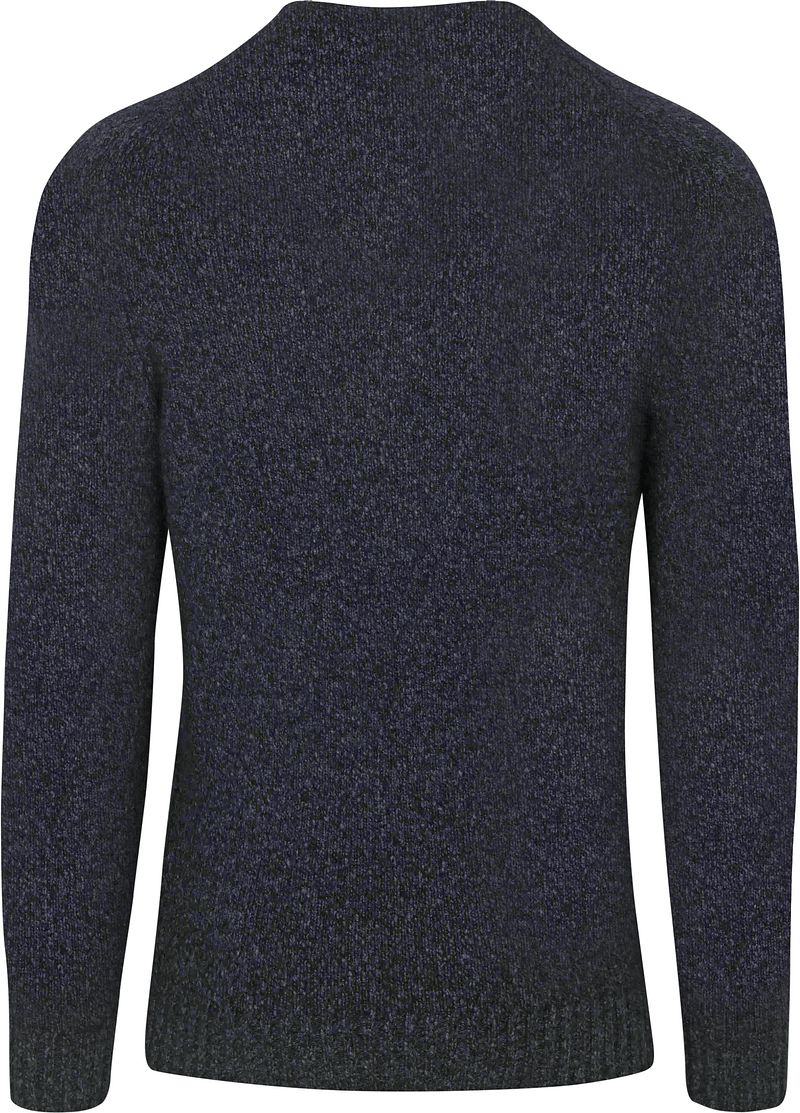 Profuomo Pullover Boiled Wool Navy - Größe M günstig online kaufen