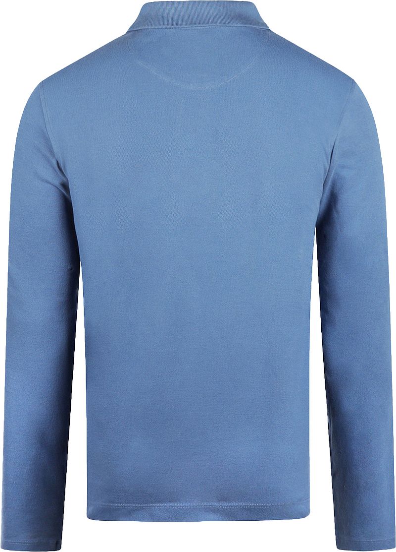 McGregor Long Sleeve Poloshirt Faded Blau - Größe S günstig online kaufen