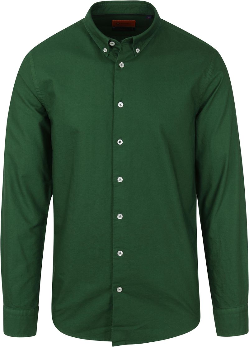 Suitable Chemise Oxford Foncé Vert Vert foncé taille S