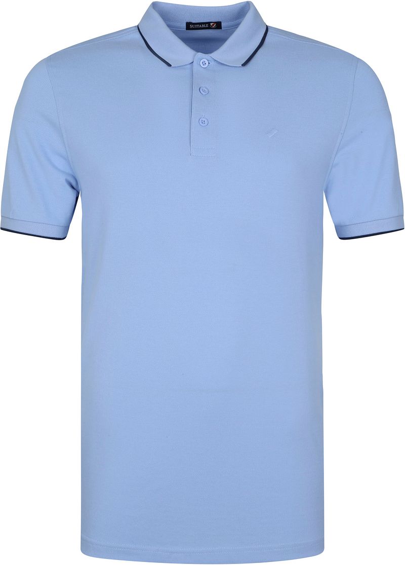 Suitable Polo Tip Ferry Clair Bleu clair Bleu taille S