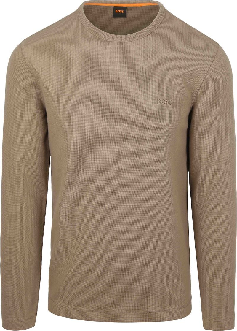 Boss Trui Tempesto Taupe