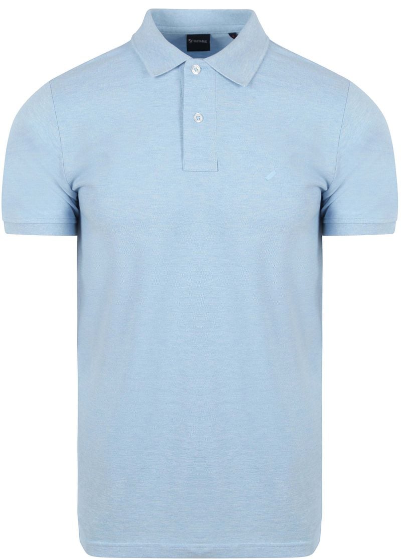 Suitable Mang Poloshirt Hellblau - Größe M günstig online kaufen