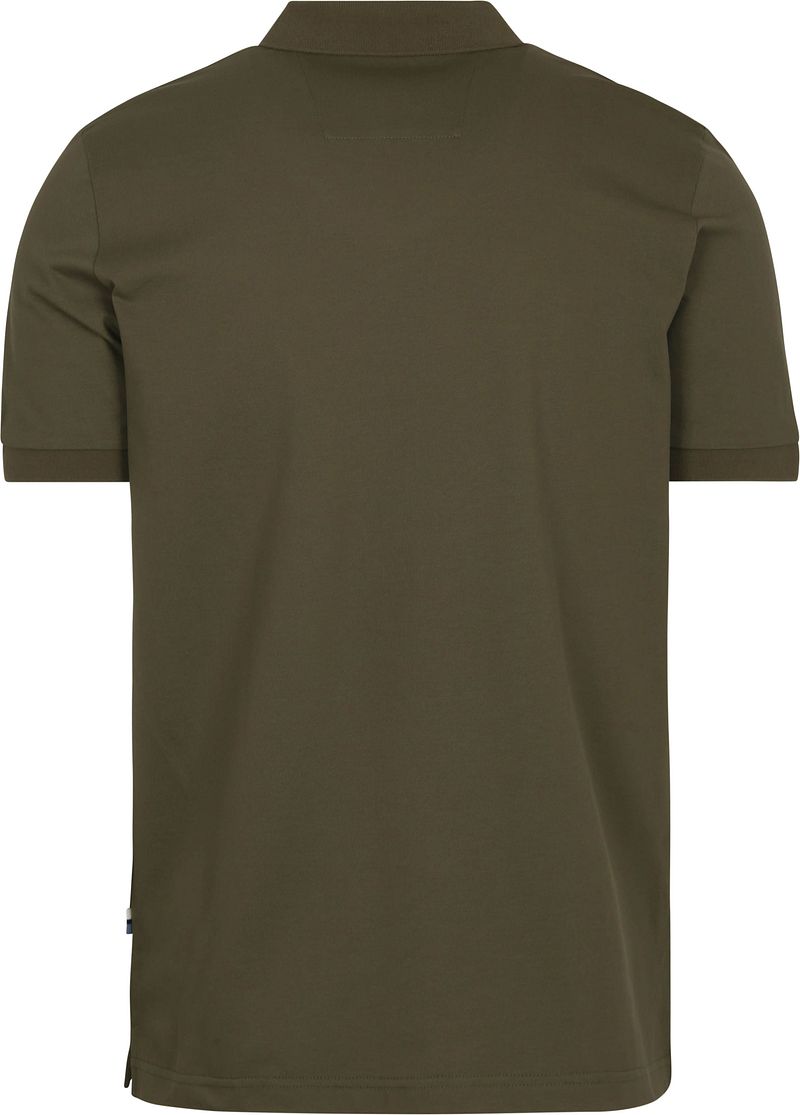 Olymp Poloshirt Piqué Olijfgroen