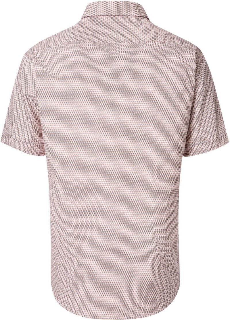 Casa Moda Short Sleeve Overhemd Print Oranje