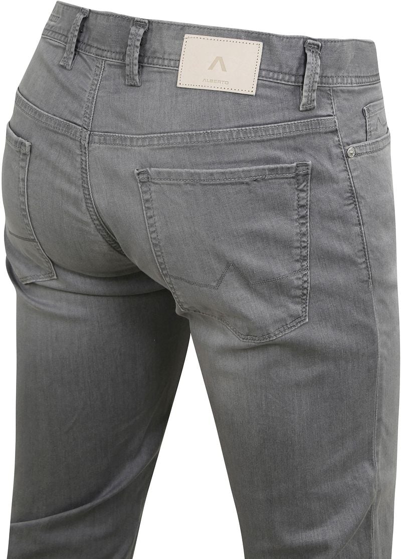 Alberto Röhrenhose Grau - Größe W 33 - L 34 günstig online kaufen