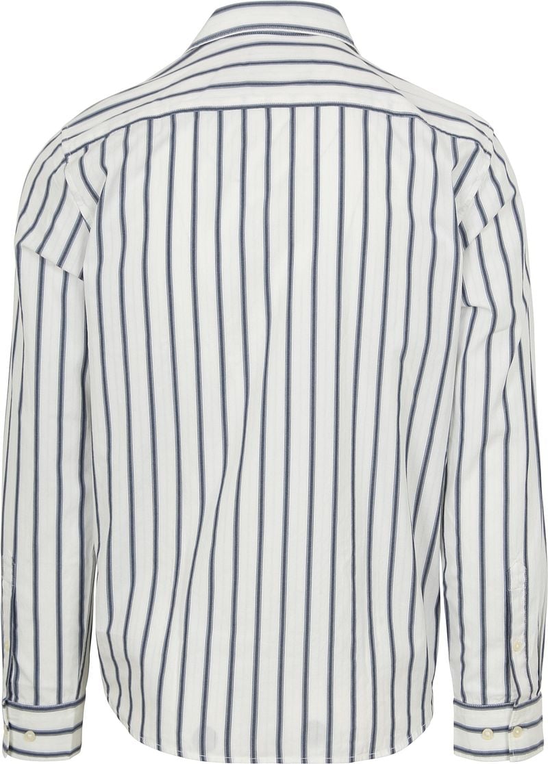 Marc O'Polo Overhemd Streep Blauw