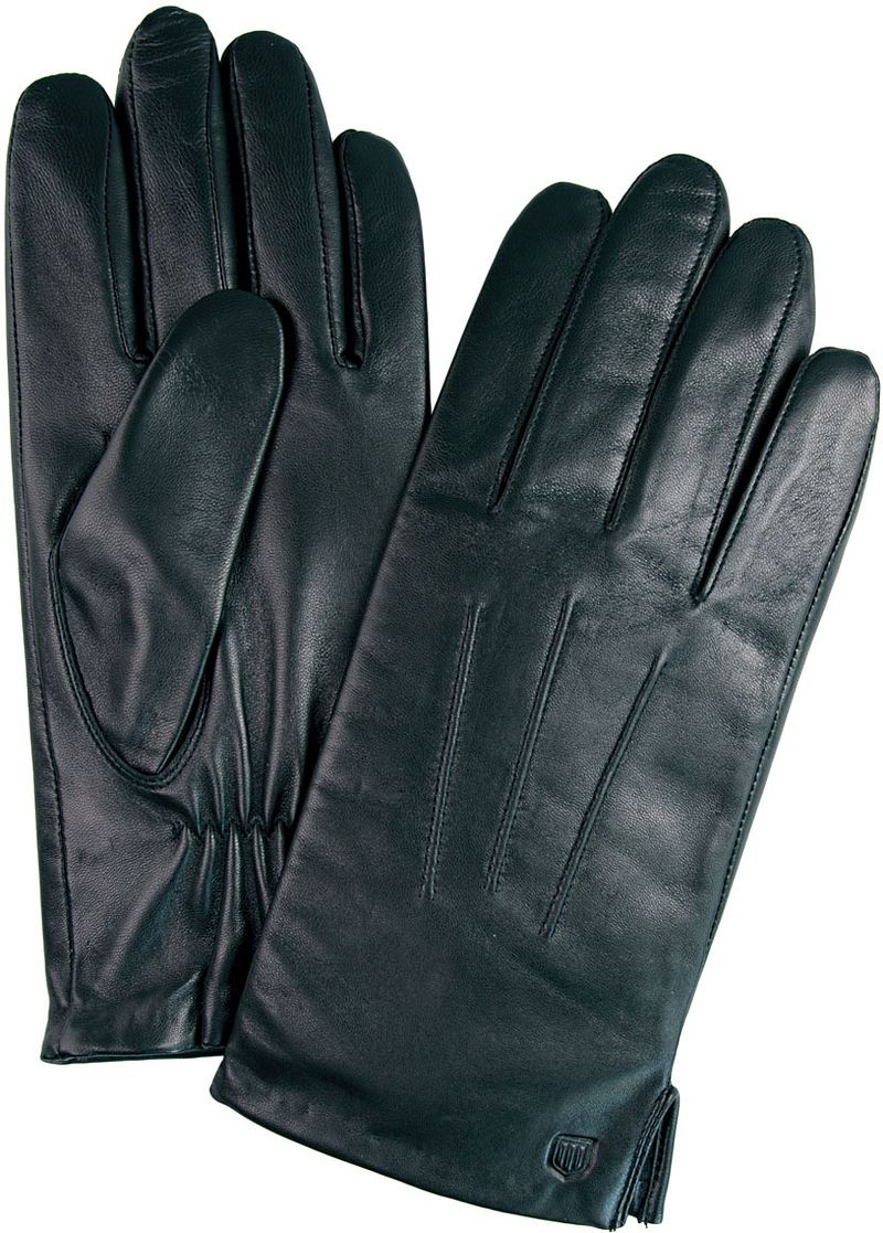 Profuomo Gants Cuir Noir taille 8.5