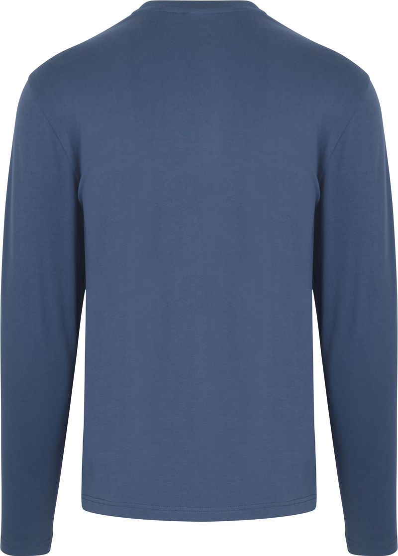 Suitable Respect Longsleeve Heavy T-shirt Donkerblauw