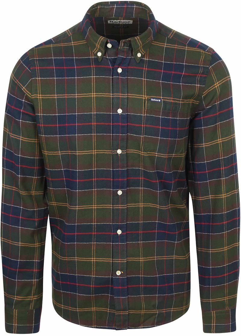 Barbour Kyeloch Hemd Karo Dunkelgrün - Größe XXL günstig online kaufen