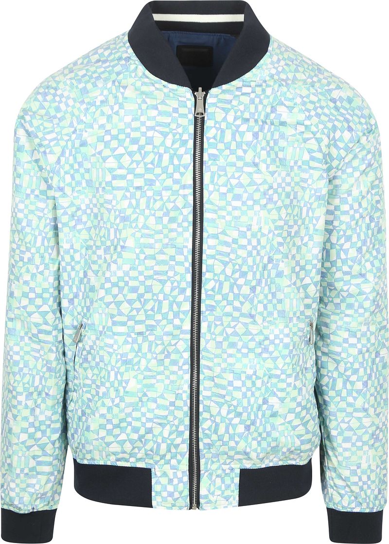 Scotch and Soda Reversible Bomber Donkerblauw
