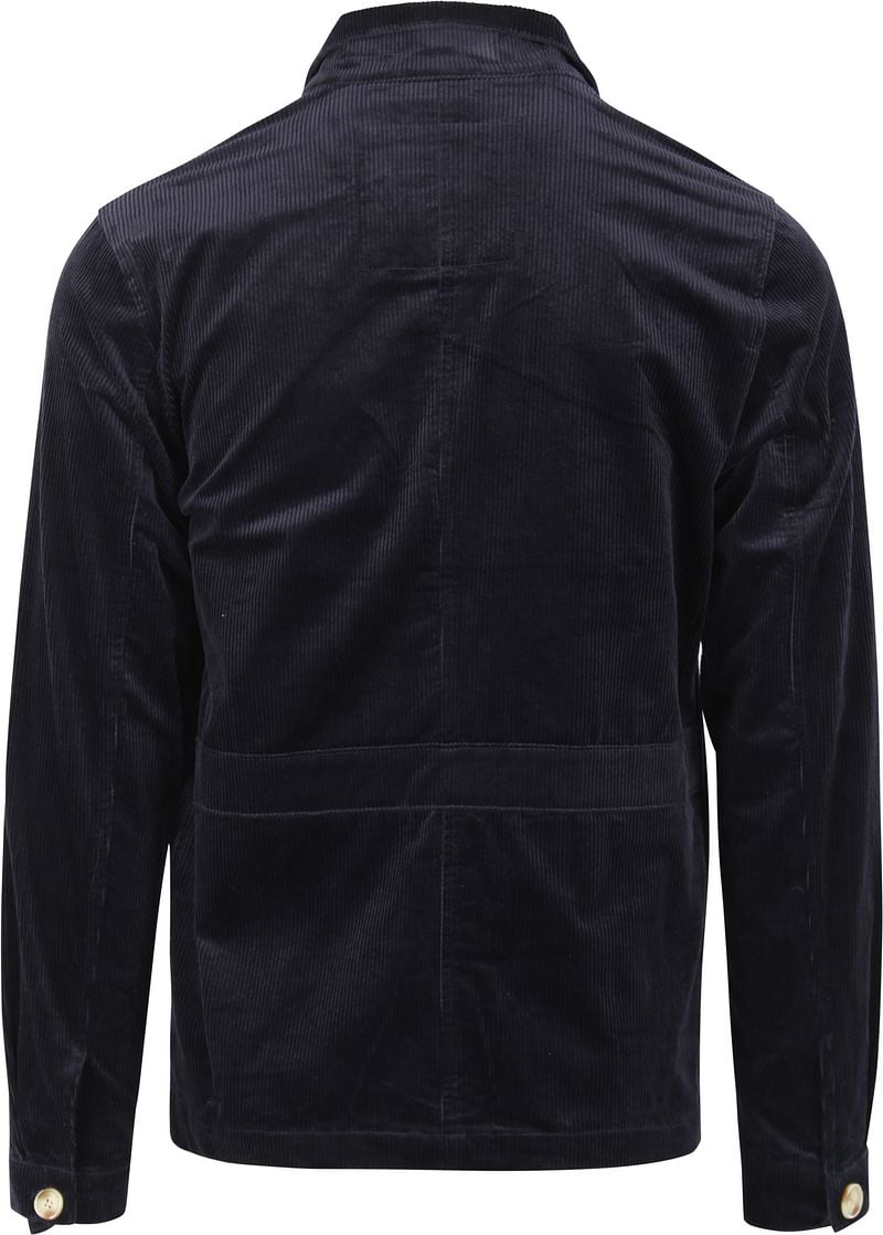 Blue Industry Overshirt Cord Dunkelblau - Größe S günstig online kaufen