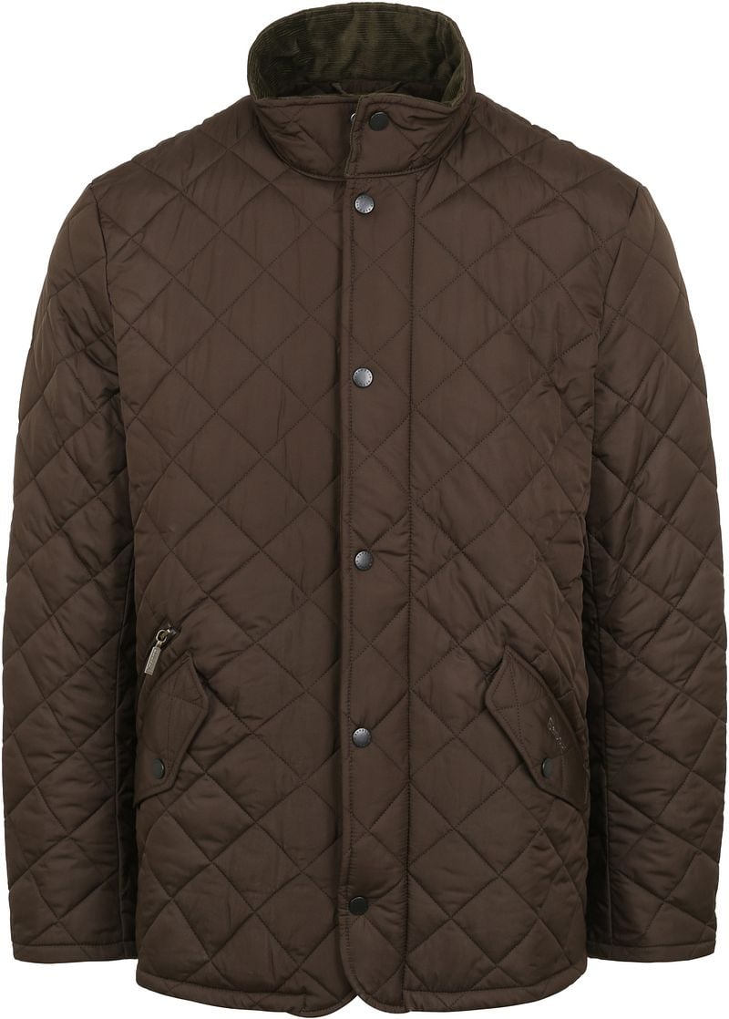 Barbour Quilted Jas  Chelsea Olijfgroen